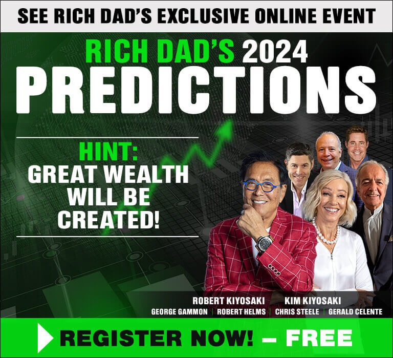 Rich Dad’s 2024 Predictions webinar event